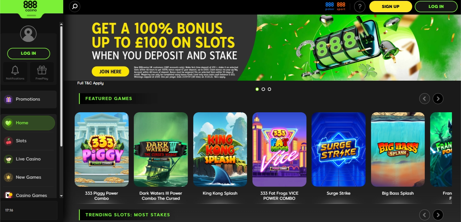 888casino: The Home of Exclusive Slots and Immersive Live Gaming