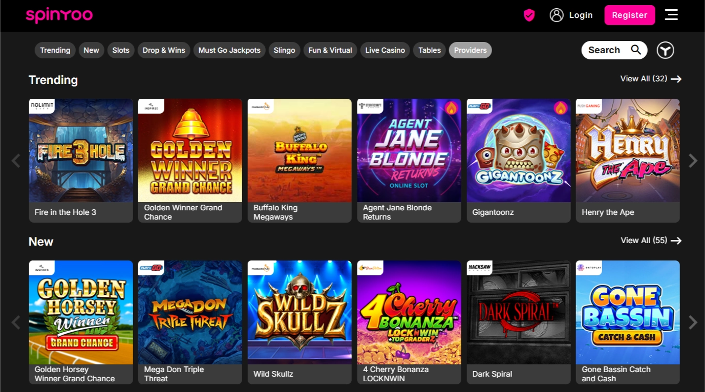 SpinYoo Casino: A Tailor-Made, Modern Gaming Experience